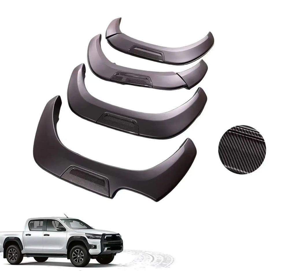 Toyota Hilux Revo 2015-2023 Fender with Carbon Fiber Reflectors