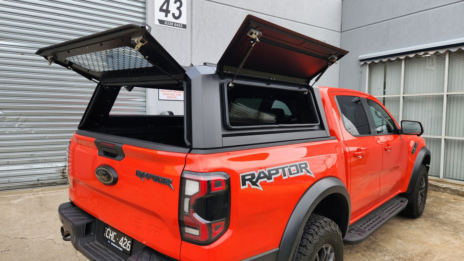 STAINLESS STEEL CANOPY FOR FORD RANGER & RAPTOR DOUBLE CAB 2022+ – S3XY