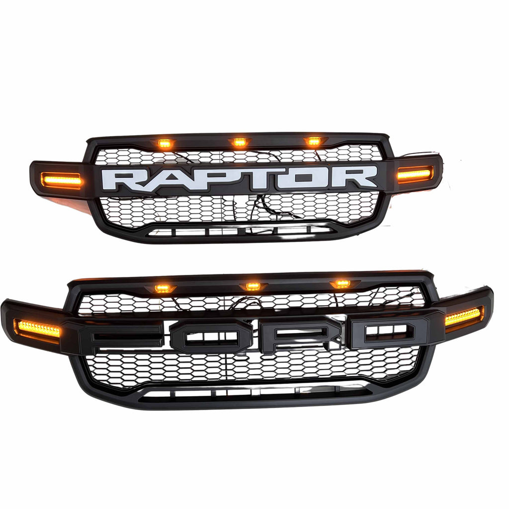 Grill with LED with turning light for FORD Ranger High-end 2023