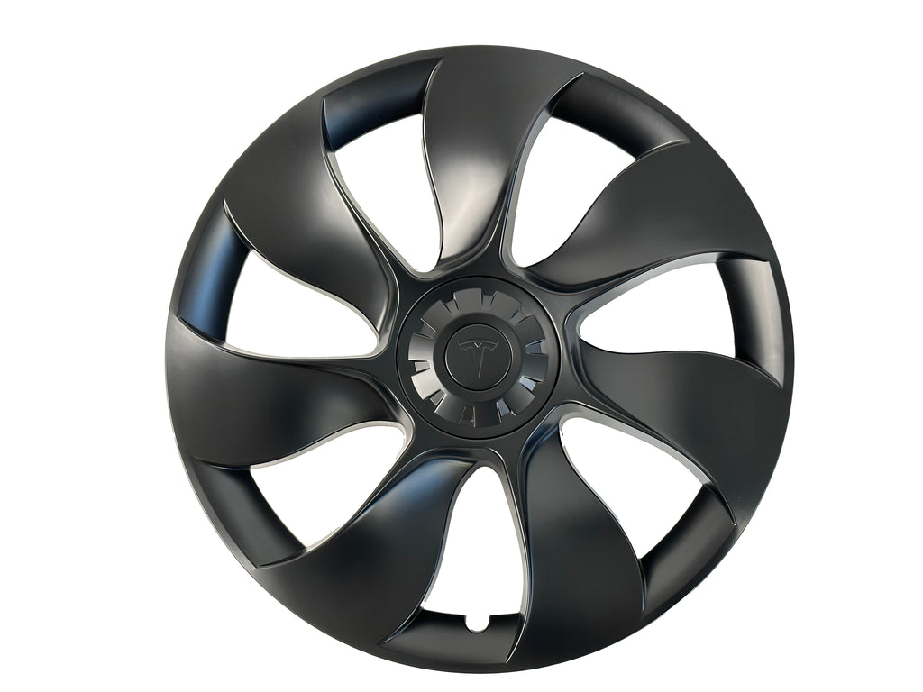 2019-2023 Model Y 19 inch symmetrical wheel cover (with white light) Black