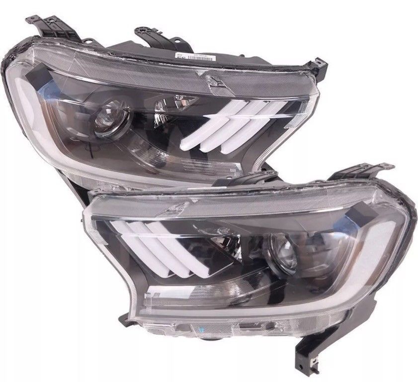 A pair of Ford Ranger Mustang Headlights (PX2 / PX3 / Raptor)