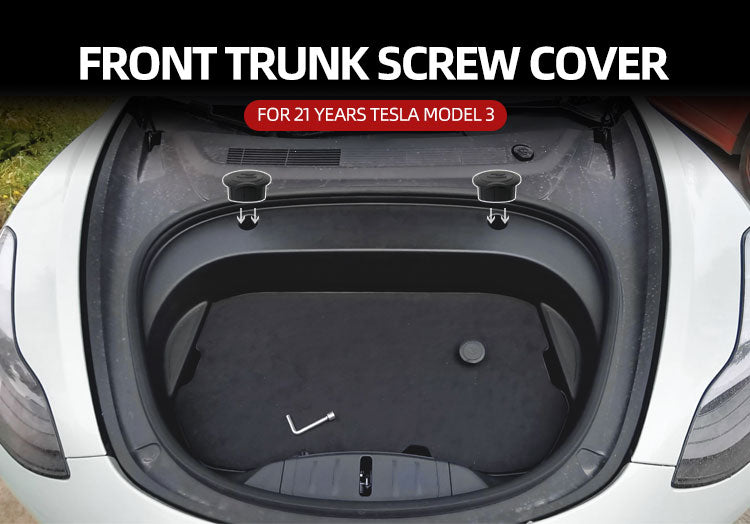 Model 3 Front trunk screw cover