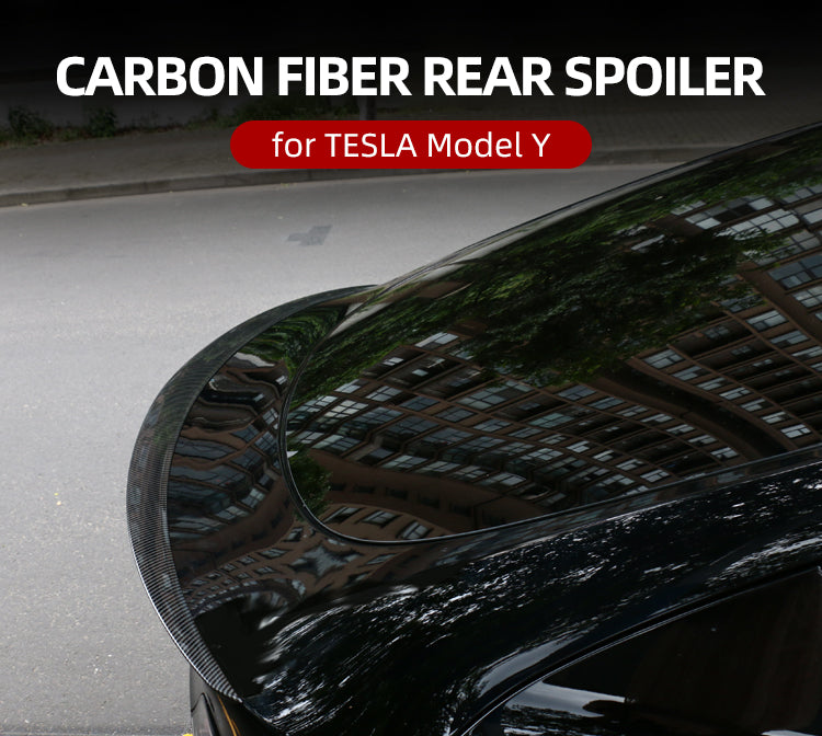Model Y Real Carbon Fiber Original Rear Spoiler